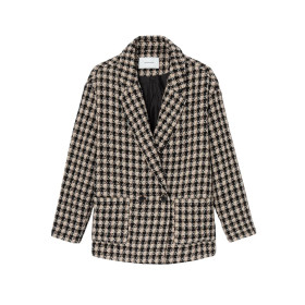 Veste tailleur tweed - Imprimé multicolore